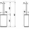 Ерш Gessi Ovale 25344.031