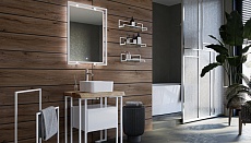 Мебель для ванной Velvex Gelou 65 см белый глянцевый