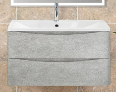 Мебель для ванной BelBagno Acqua 100 см Cemento Verona Grigio