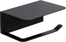 Держатель туалетной бумаги Aquanet Магнум черный матовый 00336613