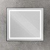 Зеркало BelBagno SPC-KRAFT-900-800-SENS-NERO 90x80 см сенсорный выключатель, черный