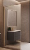 Душевая перегородка Vincea Волк-Ин (Walk-In) VLSW-1H100MRG 100x200 брашированное золото, зеркальное