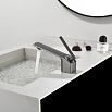 Смеситель для раковины Black&White Gravity GF-7104-GM оружейная сталь