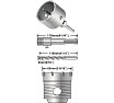 Коронка по бетону (65 мм; SDS-Plus) Ingco HCB0651