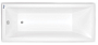 Акриловая ванна Alba Spa Gamma 180x70 белый ВПР0380000100