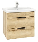 Тумба с раковиной Onika Легран 50 см дуб галифакс