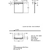 Зеркало Geberit iCon 60 см 840760000 с подсветкой