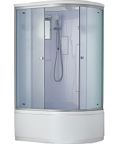 Душевая кабина Timo Standart T-5520 120x85, без г/м, матовые стекла, хром, L