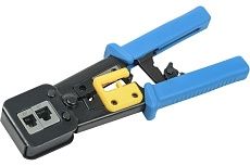 Инструмент IEK ITK обжим. RJ-45/12 с храповиком FPS TM1-B11H-FPS