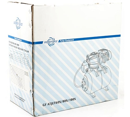 Насосная станция с расширительным баком 24 л GIDRO FORCE ATJET 80S