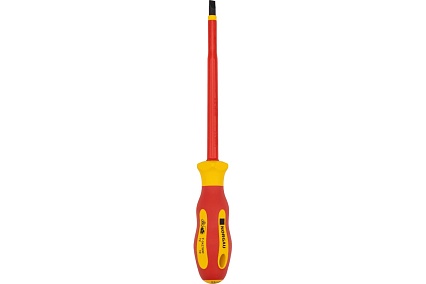 Шлицевая диэлектрическая отвертка Norgau 6,5x150 мм, тип N171-6,5x150 067062265
