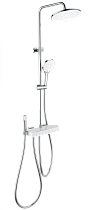 Душевая стойка Wonzon&Woghand Muse Forte WW-B3580-CR термостат, хром