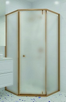 Душевой уголок RGW Hotel HO-088-G 90x90 матовое, брашированное золото 350608899-26