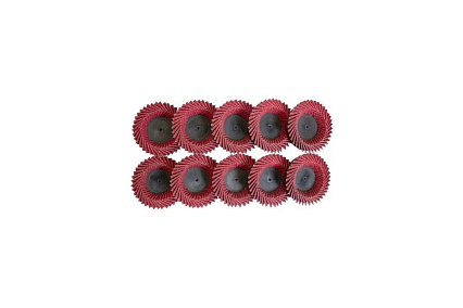 Круг шлифовальный лепестковый (10 шт; 75 мм; Р80) Forsage F-FD380C 48654