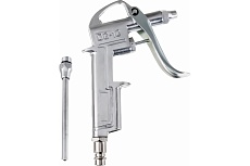 Продувочный металлический пистолет с набором аксессуаров Pegas Pneumatic длина носика: 20 мм, 80мм 5108