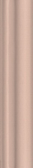 Бордюр Багет Kerama Marazzi Тортона розовый 3х15 см, BLD048