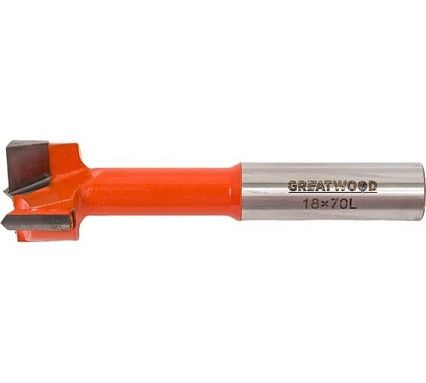 Сверло чашечное ECO HW 18x70 мм, S10x30 мм, LH Greatwood TL00000978