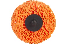 Круг обдирочный на основе полиамидного волокна с керамическим зерном CD 75x15 мм, оранжевый AbraTechnic ABR314947