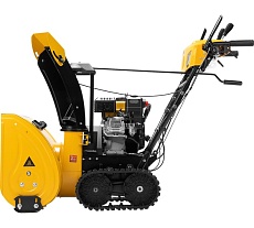 Бензиновая снегоуборочная машина Denzel sbm 610dt pro, 212cc, гусеницы, эл.старт, блок. дифф. 97657