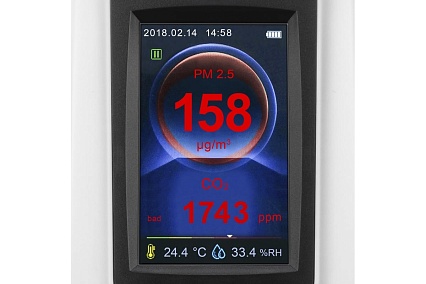  Trotec Счетчик пылевых частиц с измерением углекислого газа TROTEC BQ30
