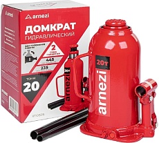 Домкрат гидравлический бутылочный Arnezi 20т 235-445мм R7100215
