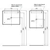 Зеркало Aquanet Ирис 100x80 см с подсветкой, антипар 00326448