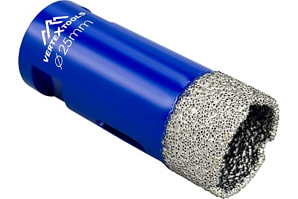Коронка алмазная 25x35 мм для УШМ Vertextools 333-25-35