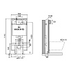 Инсталляция для унитаза Oli 74 601803 под механическую кнопку