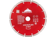 Алмазный диск сегментный VERTEX 180х22 мм Vertextools 04-180-7