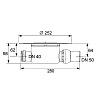 Сифон горизонтальный TECEdrainpoint DN 50 3601500