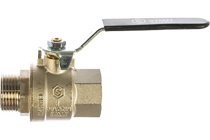 Шаровой полнопроходной кран STOUT ВН 1 SVB-0003-000025 RG008Q0LA5CAGS