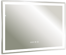 Зеркало Silver Mirrors Livia neo 80x60 см с подогревом, часами