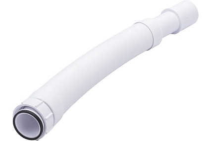 Гофрированная труба McAlpine раздвижная, L460-1000 х 50 мм, вход 1 1/2", В, выход D=40/50 мм MRMF2