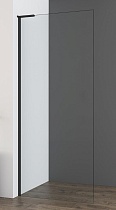 Душевая перегородка Vincea Walk-In VSW-7HA800CLB 80x200 черный матовый, прозрачное