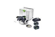 Аккумуляторная дисковая пила Festool HKC 55 Li EBI-Plus-SCA 575675