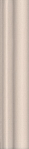 Бордюр Багет Kerama Marazzi Тортона розовый светлый 3х15 см, BLD047
