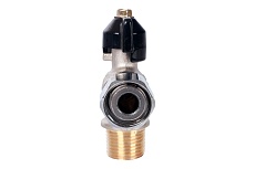 Шаровой угловой кран STOUT НР/накидная гайка 1/2x1/2 SVB-0010-000015 RG008T2PONKOO3