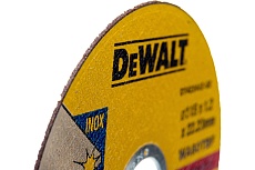 Круг отрезной по металлу INDUSTRIAL (115х22,2 мм) DeWalt DT42240Z