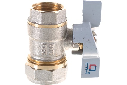 Шаровой кран для воды СТМ СТАНДАРТ 20х1/2", ц/г, бабочка CWPF1220