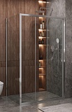 Душевой уголок Cezares MOLVENO-AHF-31-120/80-C-CR-IV 120x80 прозрачный, хром