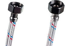 Гибкая подводка для воды (40 см; 1/2&quot;; гайка-гайка) Valtec VTf.001.IS.0404040