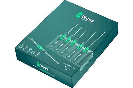 Набор отверток 2067/6 BO SATZ 6TLG. WERA WE-118154