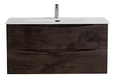 Тумба с раковиной BelBagno Marino-Cer-N 100 см Rovere Nature Grigio