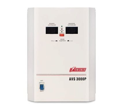 Настенный стабилизатор Powerman AVS 1ф 3 кВА AVS 3000 P 6049490