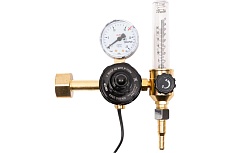 Регулятор для углекислоты и аргона У 30/АР 40 КРП Р 220V с ротаметром и подогревателем, поверенный Krass 2133503PV