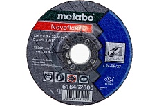 Диск шлифовальный Novoflex по металлу (125x22,2х6 мм) Metabo 616462000