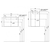 Зеркало Aquanet Оптима 120x75 см с подсветкой, антипар, часы 00288968