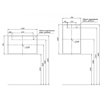 Зеркало Aquanet Оптима 120x75 см с подсветкой, антипар, часы 00288968