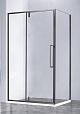 Душевой уголок Vincea Slim-N VSR-4SNP1012CLGM 120x100 вороненая сталь, прозрачный