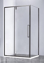 Душевой уголок Vincea Slim-N VSR-4SNP1012CLGM 120x100 вороненая сталь, прозрачный